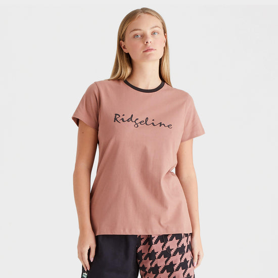 Women's Signature T-Shirt Dusky Pink