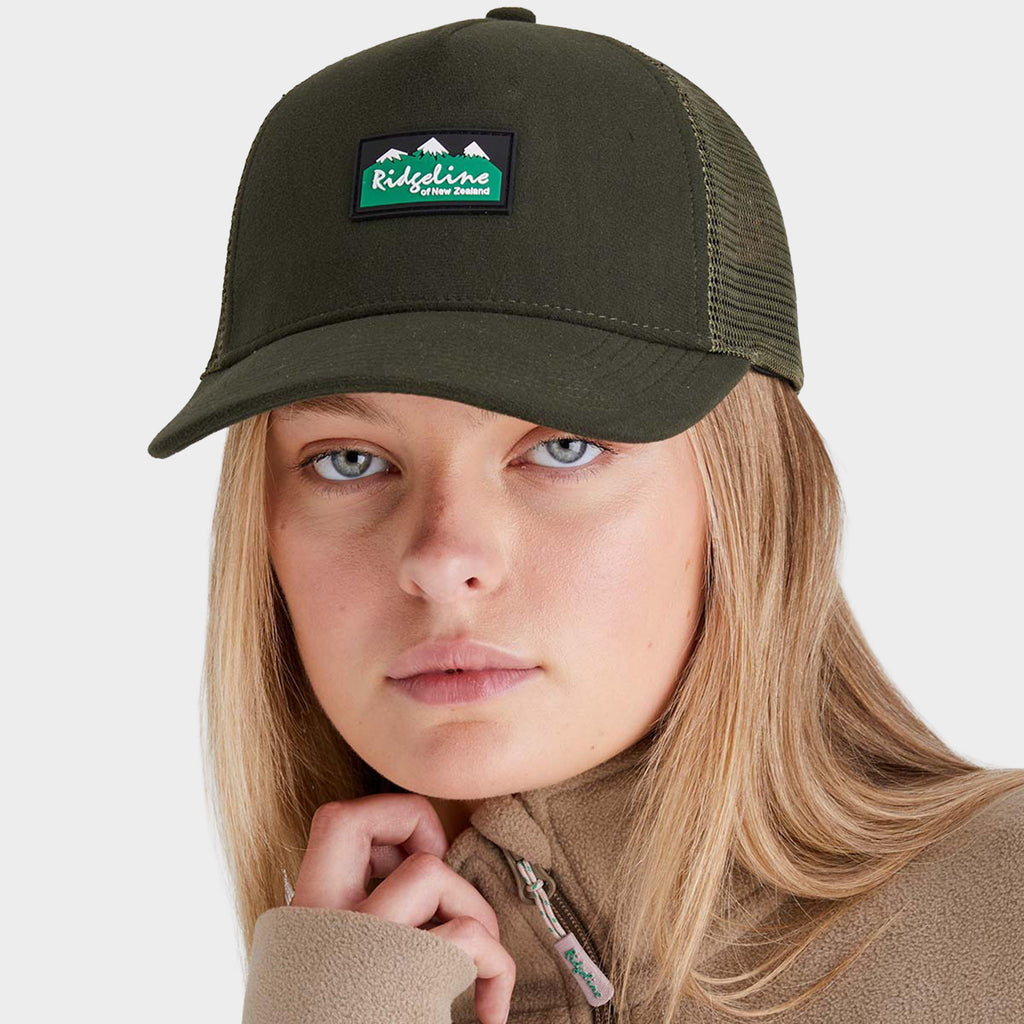 Men's Monsoon Trucker Cap Deep Forest