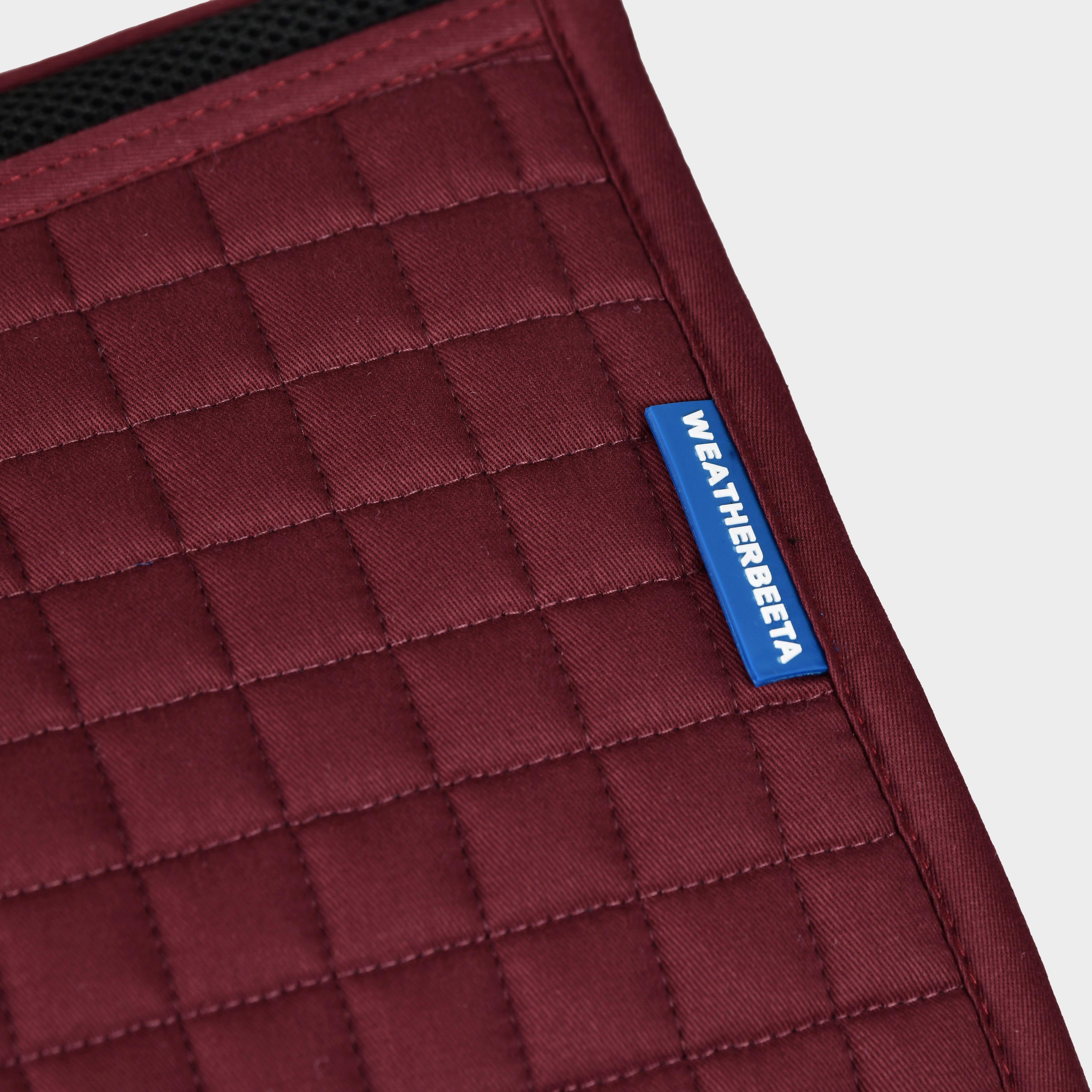 Prime Jump Saddle Pad Burgundy