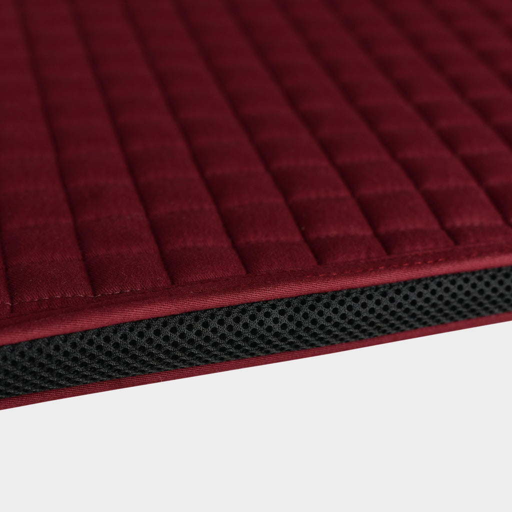 Prime Jump Saddle Pad Burgundy
