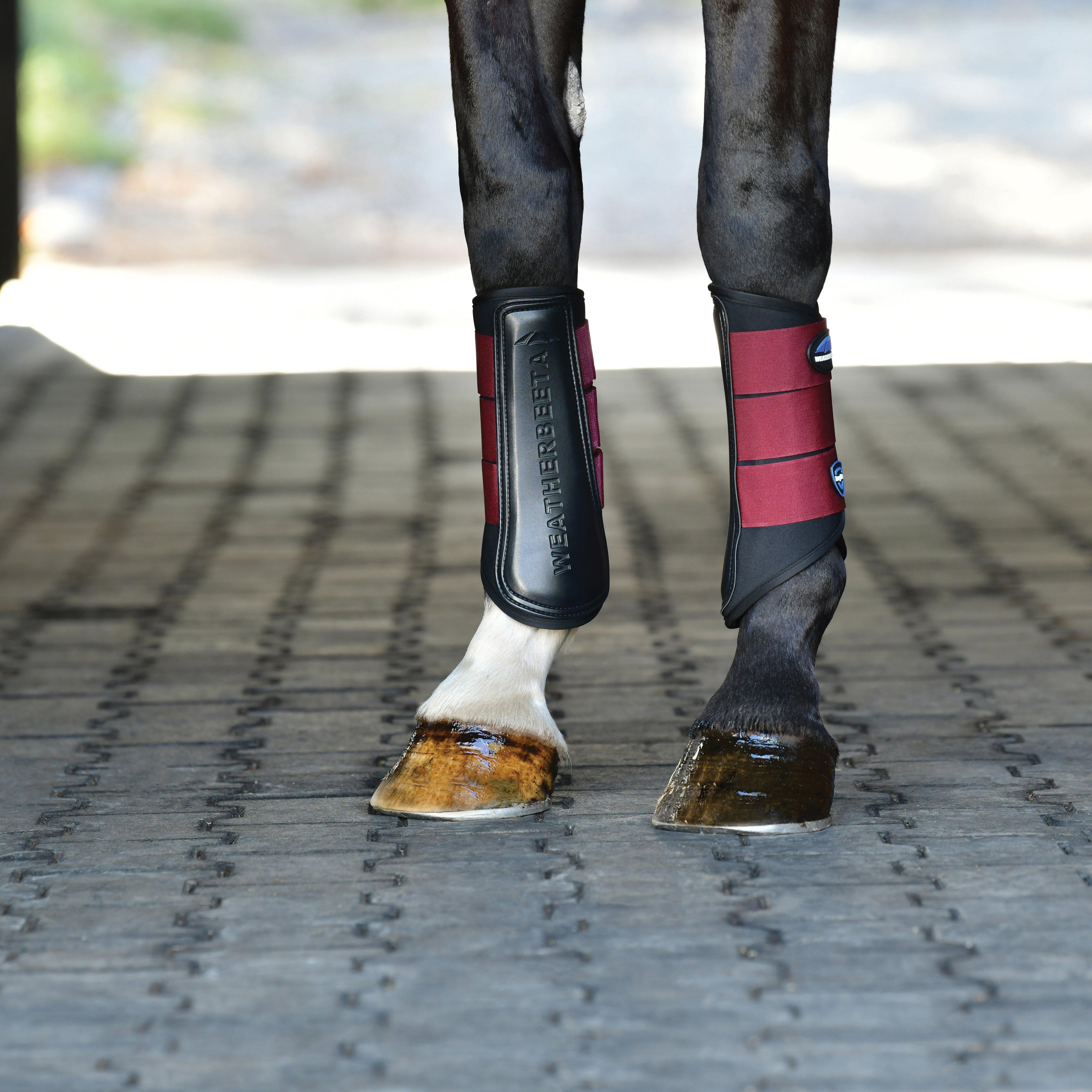 Tough-Tec Prime Brushing Boots Black/Burgundy