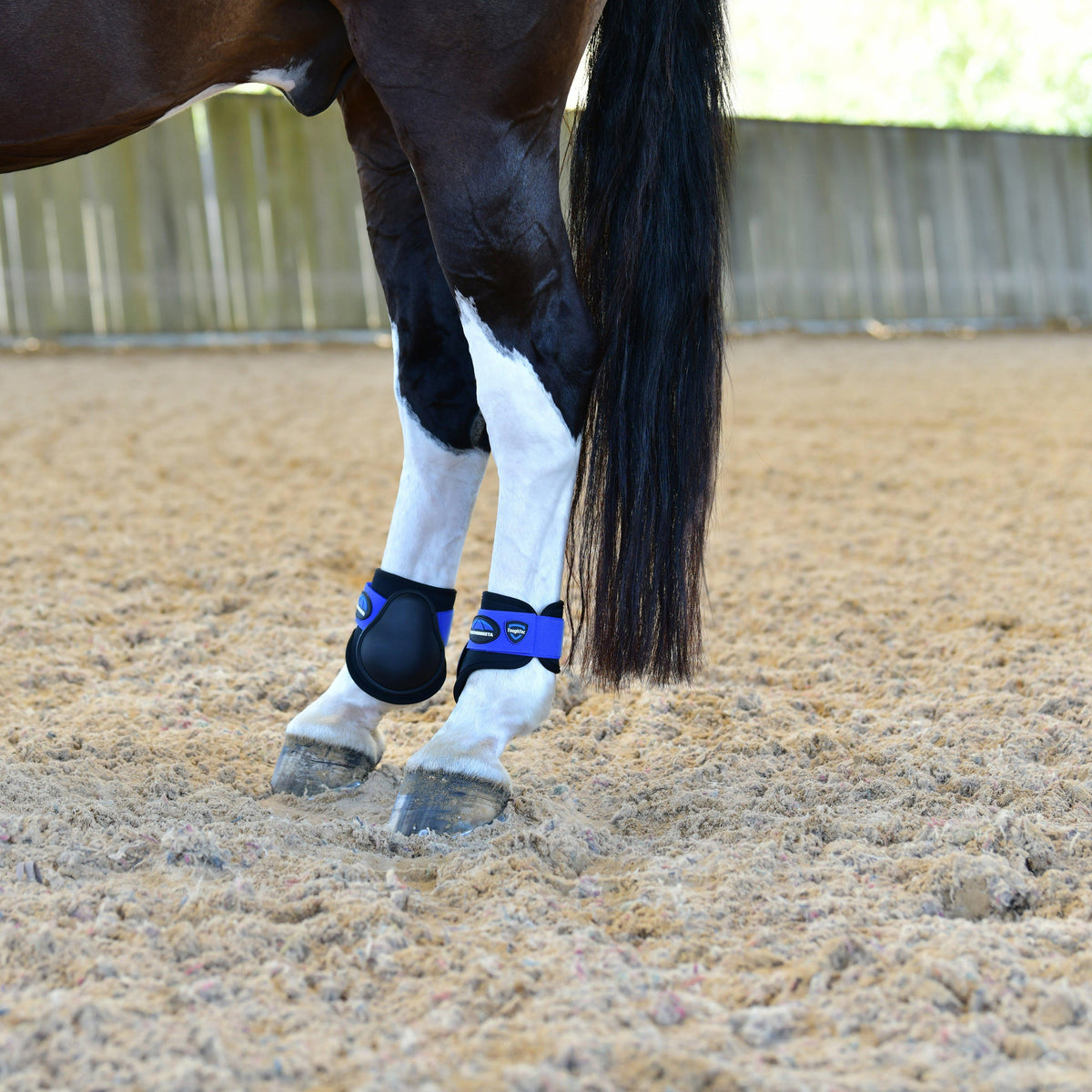 Tough-Tec Prime Fetlock Boots Black/Cobalt