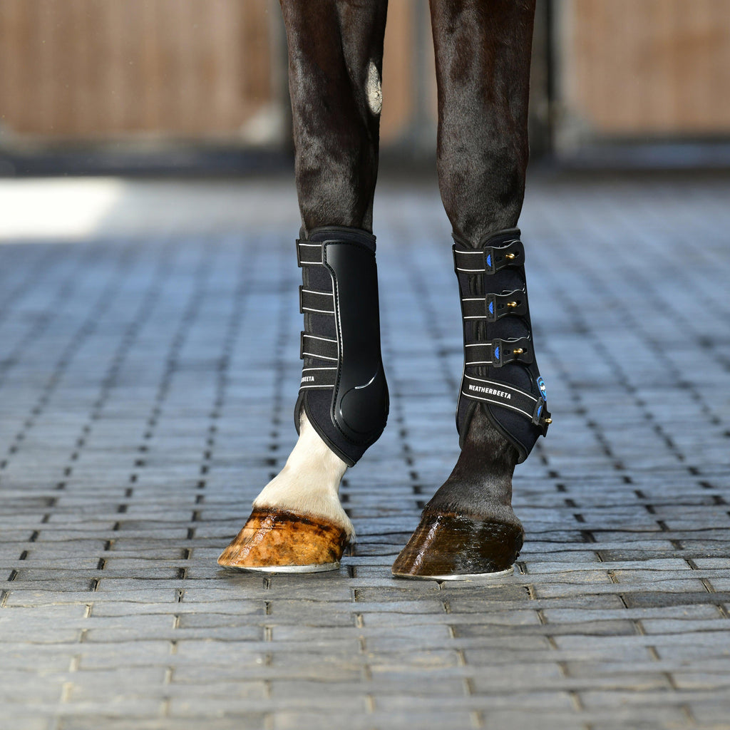Tough-Tec Hard Shell Dressage Boots Black