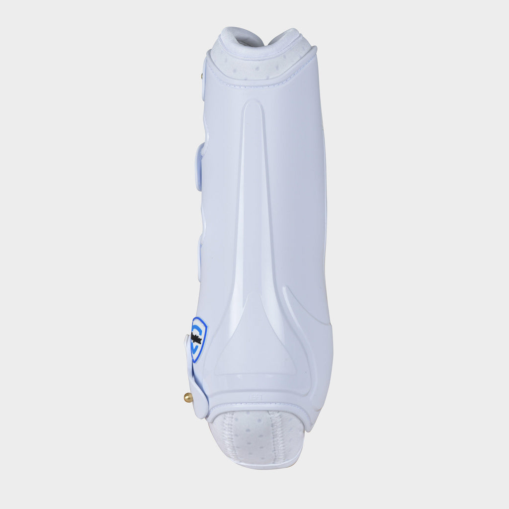 Tough-Tec Hard Shell Dressage Boots White