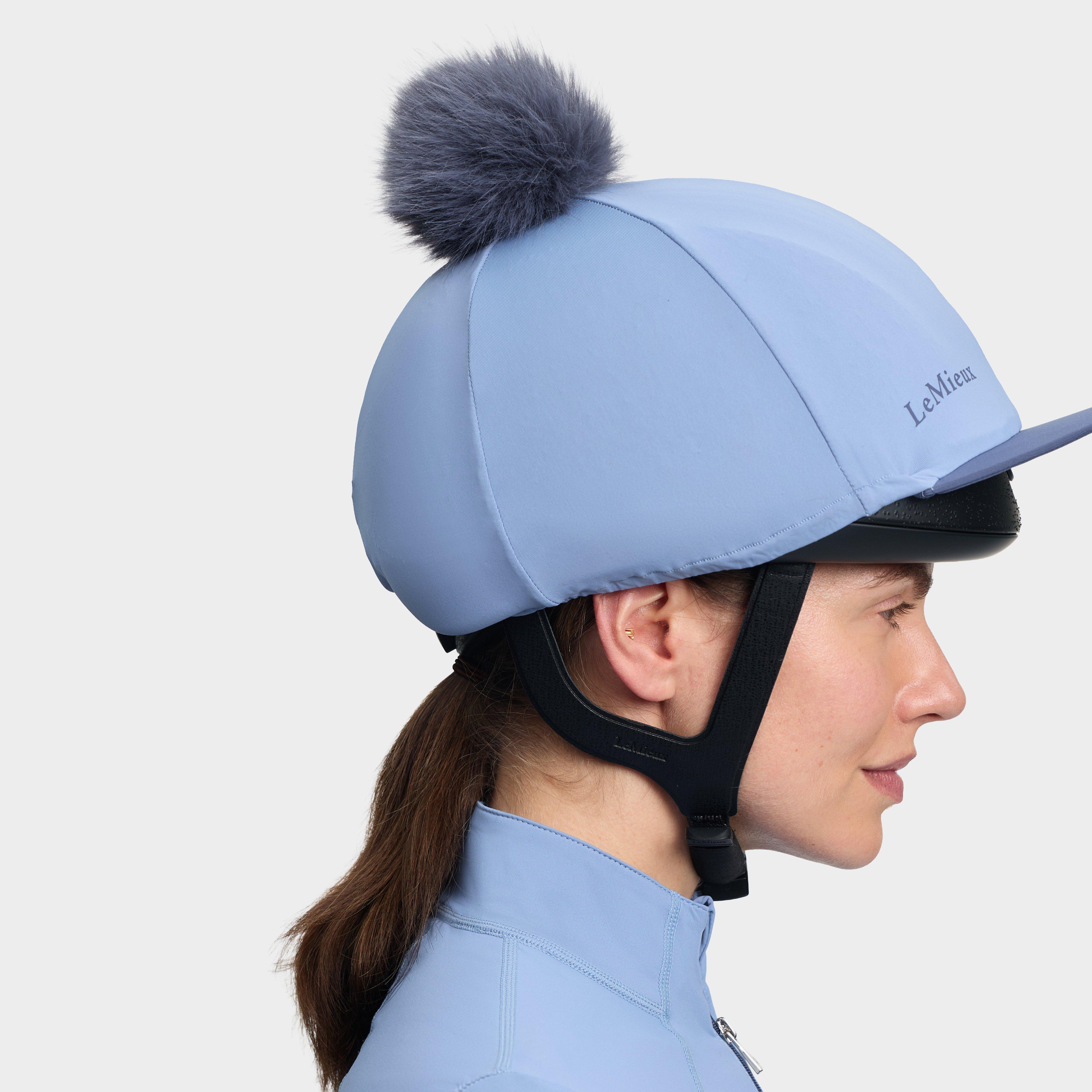 Pom Hat Silk Powder Blue