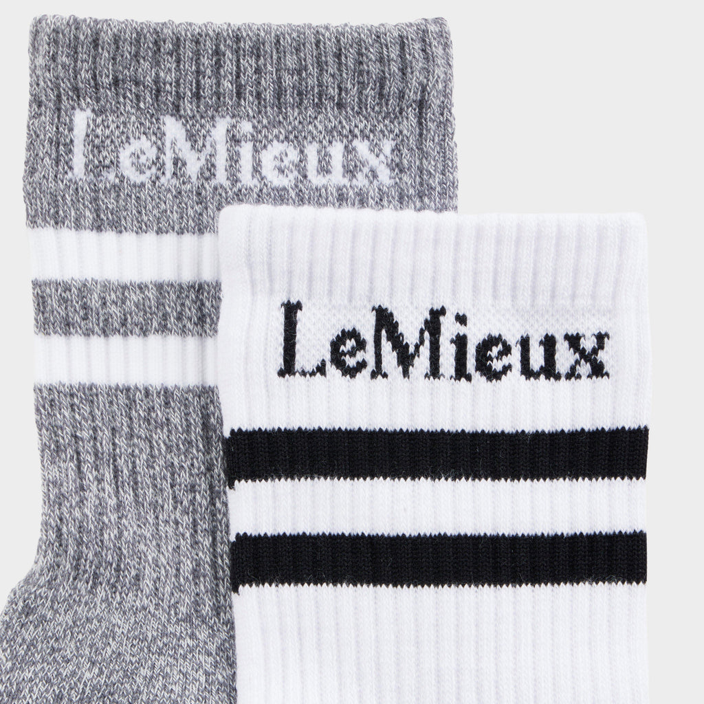 Crew Socks 2 Pack White