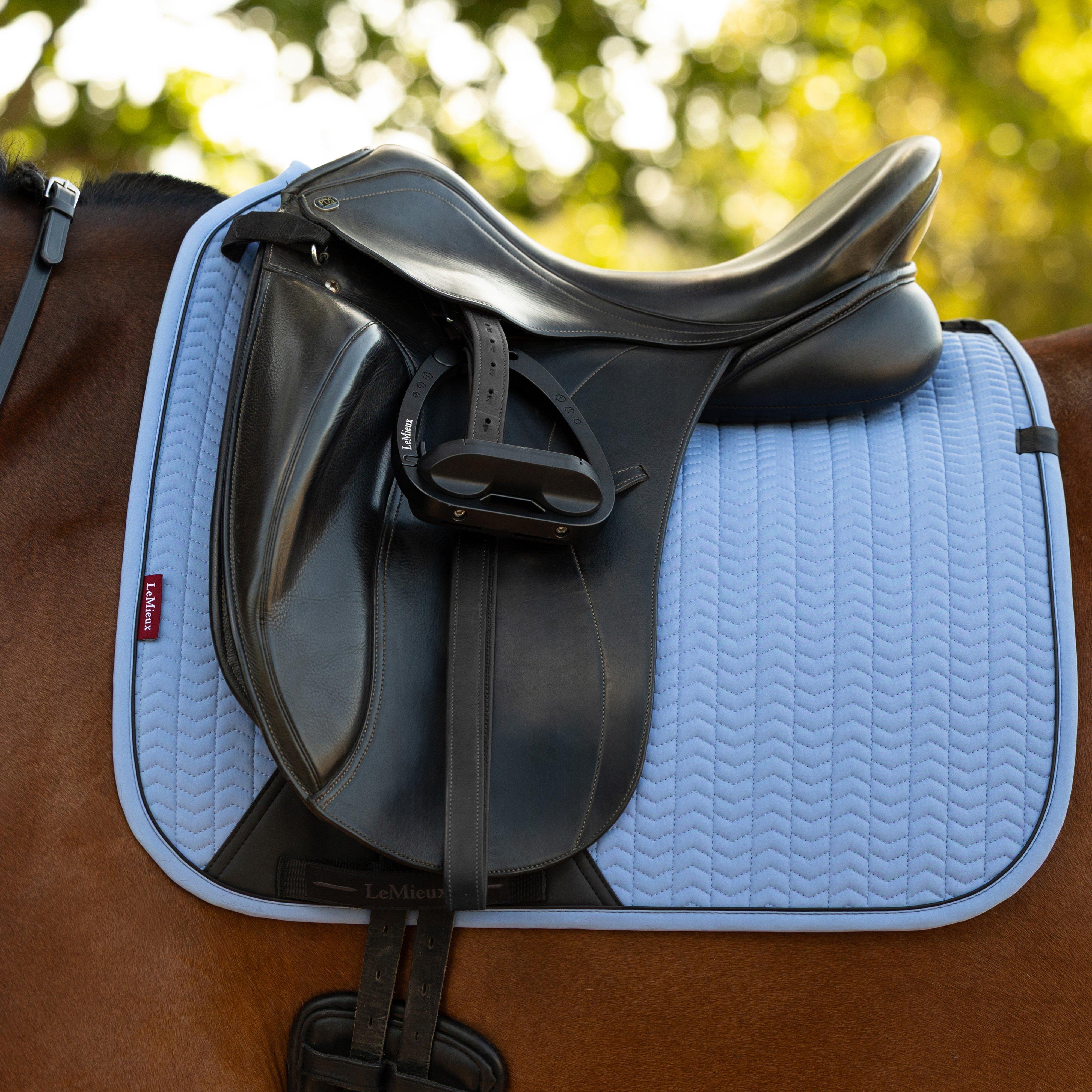 Essence Dressage Square Saddle Pad Powder Blue
