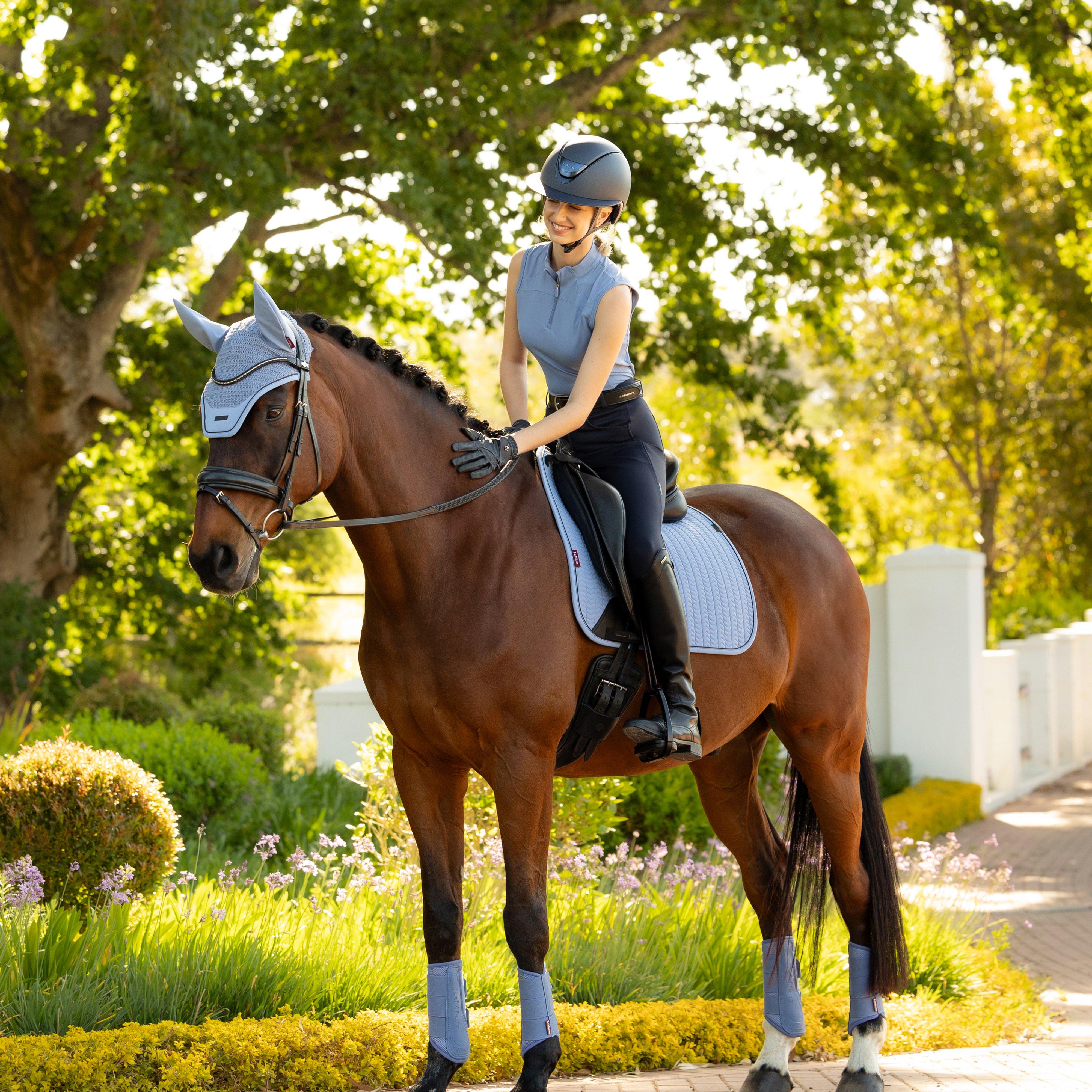 Essence Dressage Square Saddle Pad Powder Blue