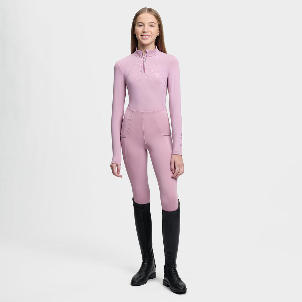 Young Rider Classique Long Sleeve Base Layer Fondant