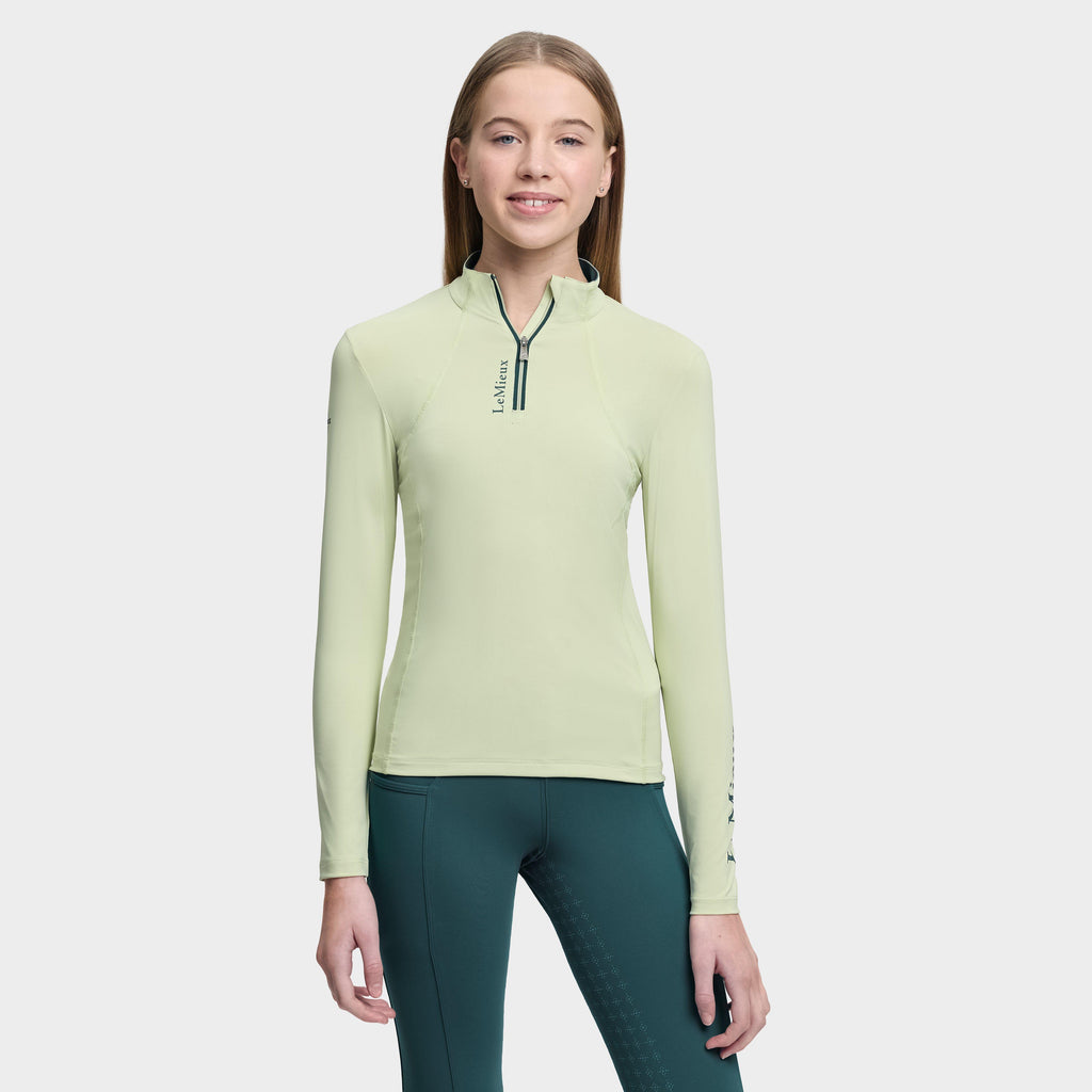 Young Rider Classique Long Sleeve Base Layer Macaron