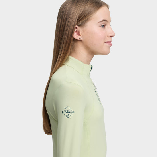 Young Rider Classique Long Sleeve Base Layer Macaron