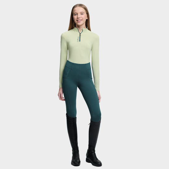 Young Rider Classique Long Sleeve Base Layer Macaron