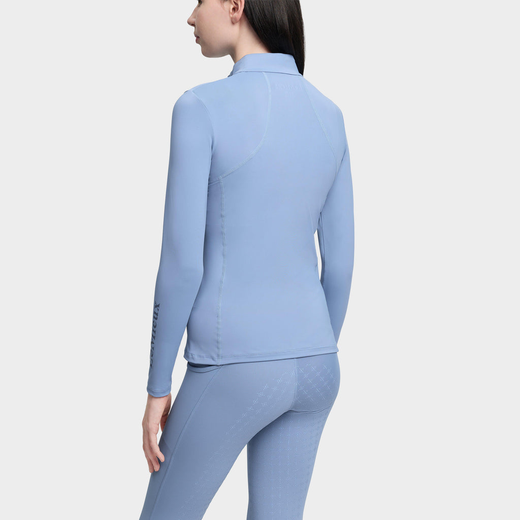 Young Rider Classique Long Sleeve Base Layer Powder Blue