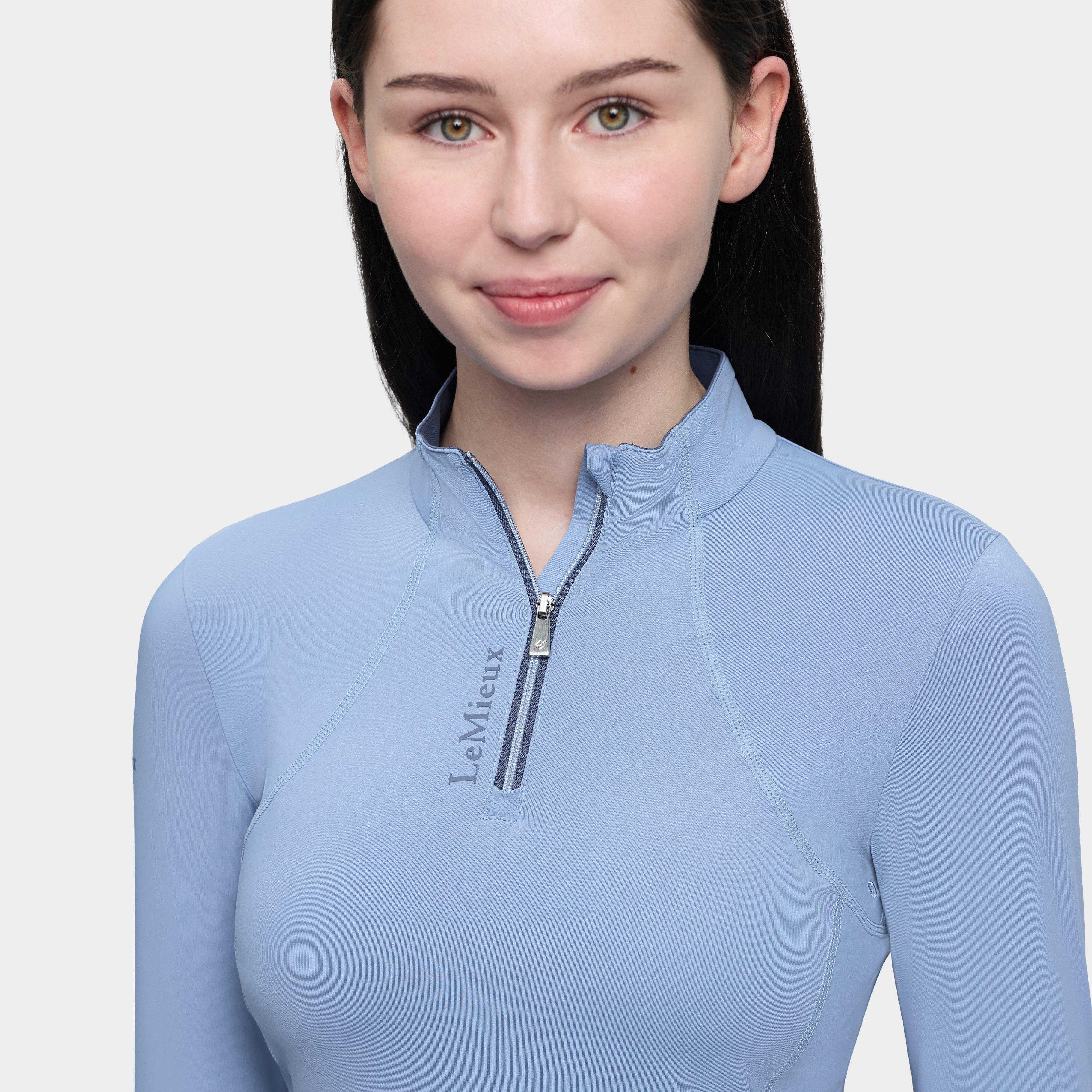 Young Rider Classique Long Sleeve Base Layer Powder Blue