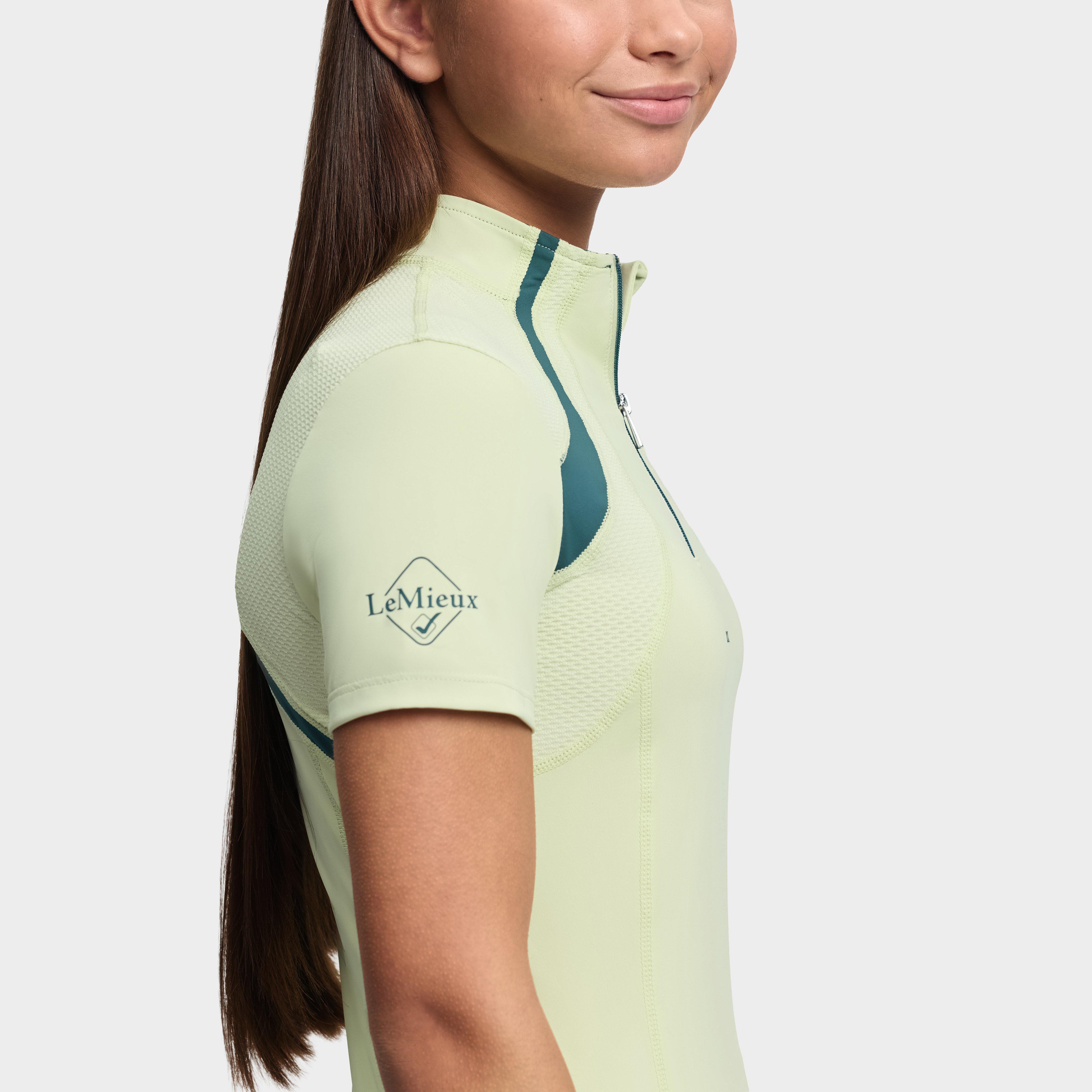 Young Rider Mia Mesh Short Sleeve Base Layer Macaron