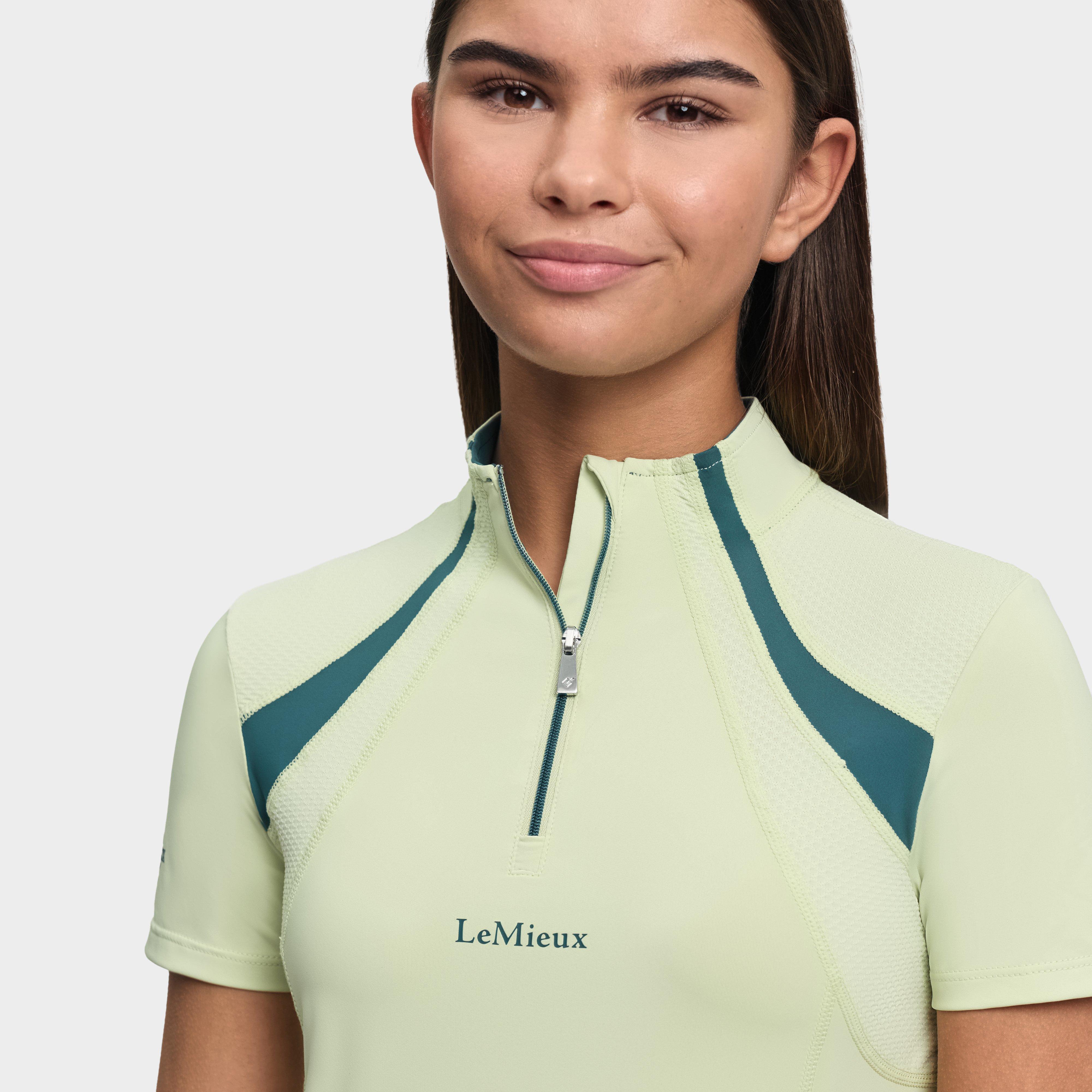 Young Rider Mia Mesh Short Sleeve Base Layer Macaron