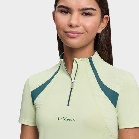 Young Rider Mia Mesh Short Sleeve Base Layer Macaron