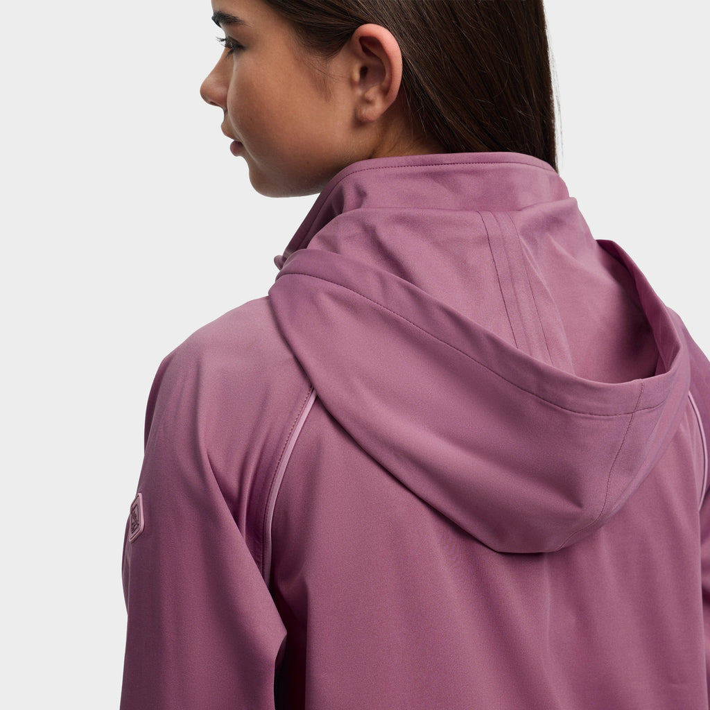 Young Rider Half Zip Waterproof Jacket Mallow
