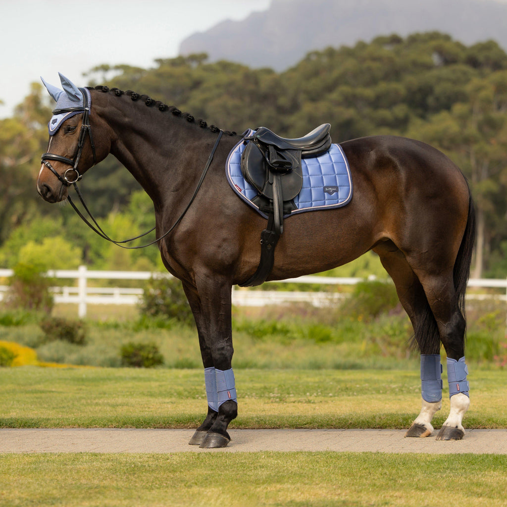 Loire Close Contact Saddle Pad Powder Blue