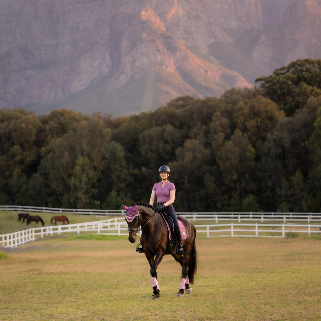 Loire Dressage Saddle Pad Mallow