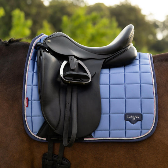Loire Dressage Saddle Pad Powder Blue