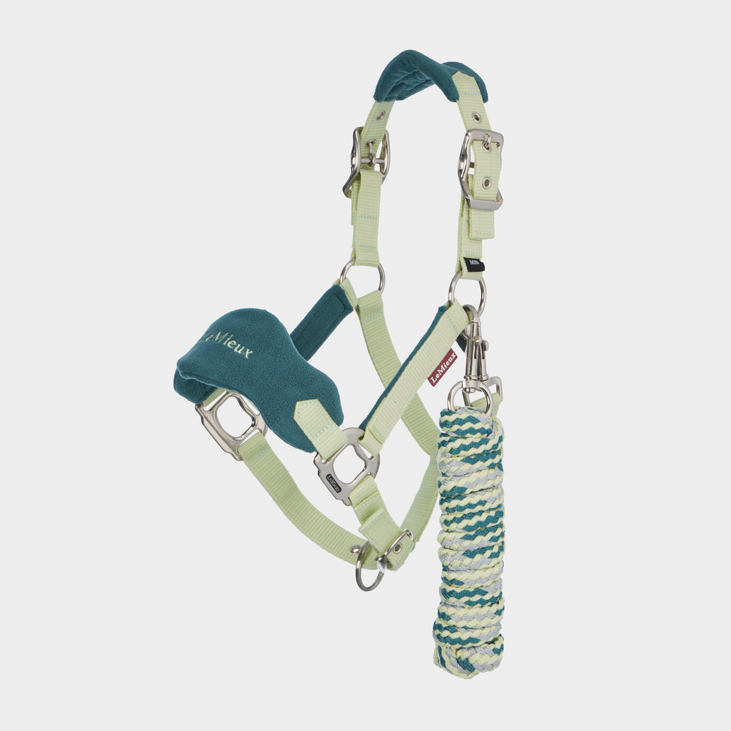 Mini Vogue Headcollar and Leadrope Macaron