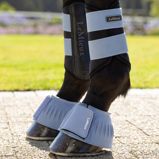 Rubber Bell Boots Powder Blue