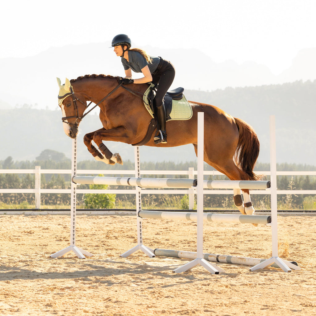 Suede Close Contact Saddle Pad Macaron