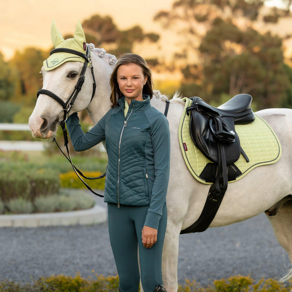 Suede GP Saddle Pad Macaron