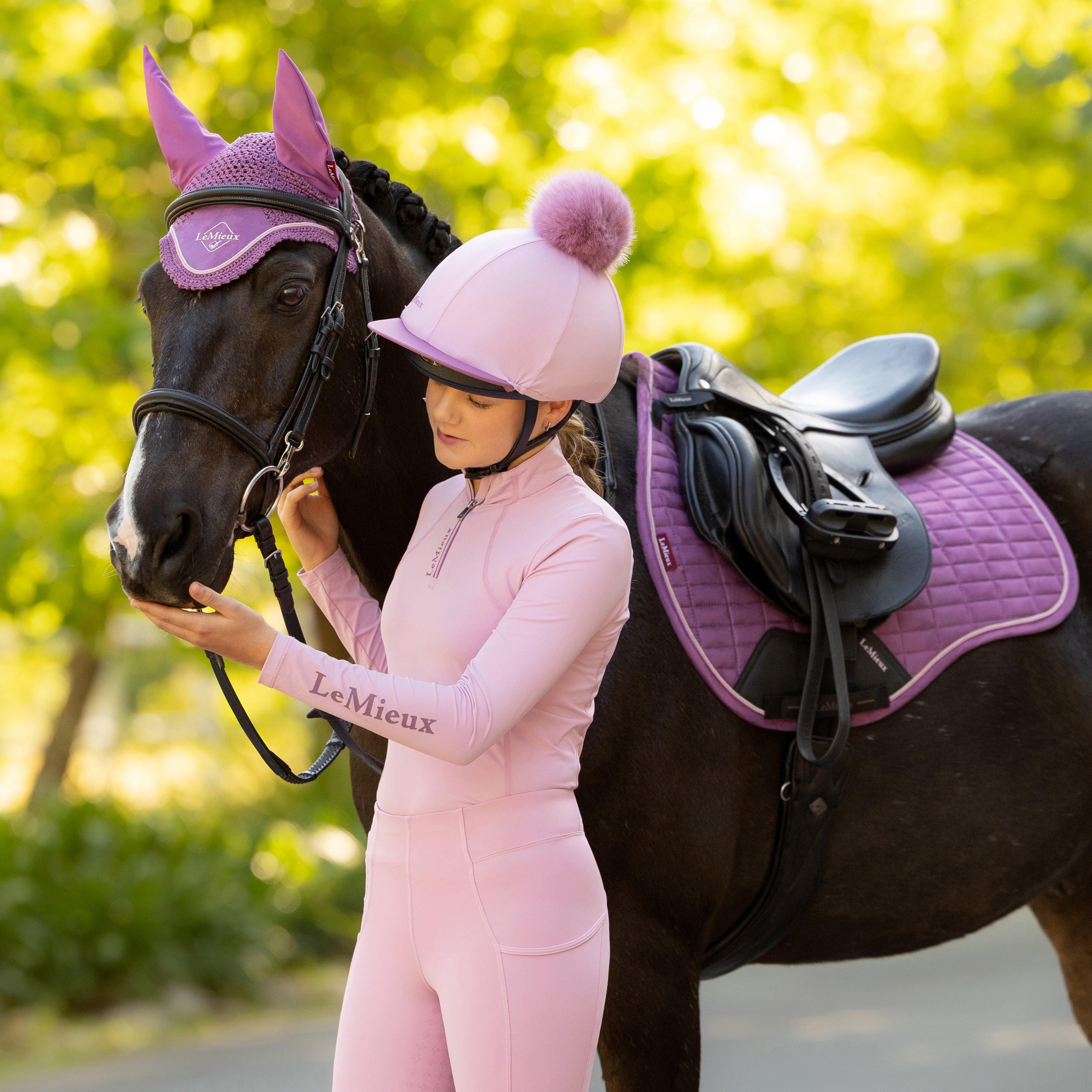 Suede GP Saddle Pad Mallow