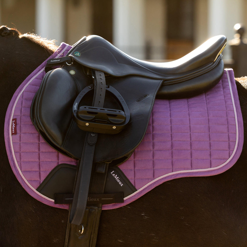 Suede GP Saddle Pad Mallow