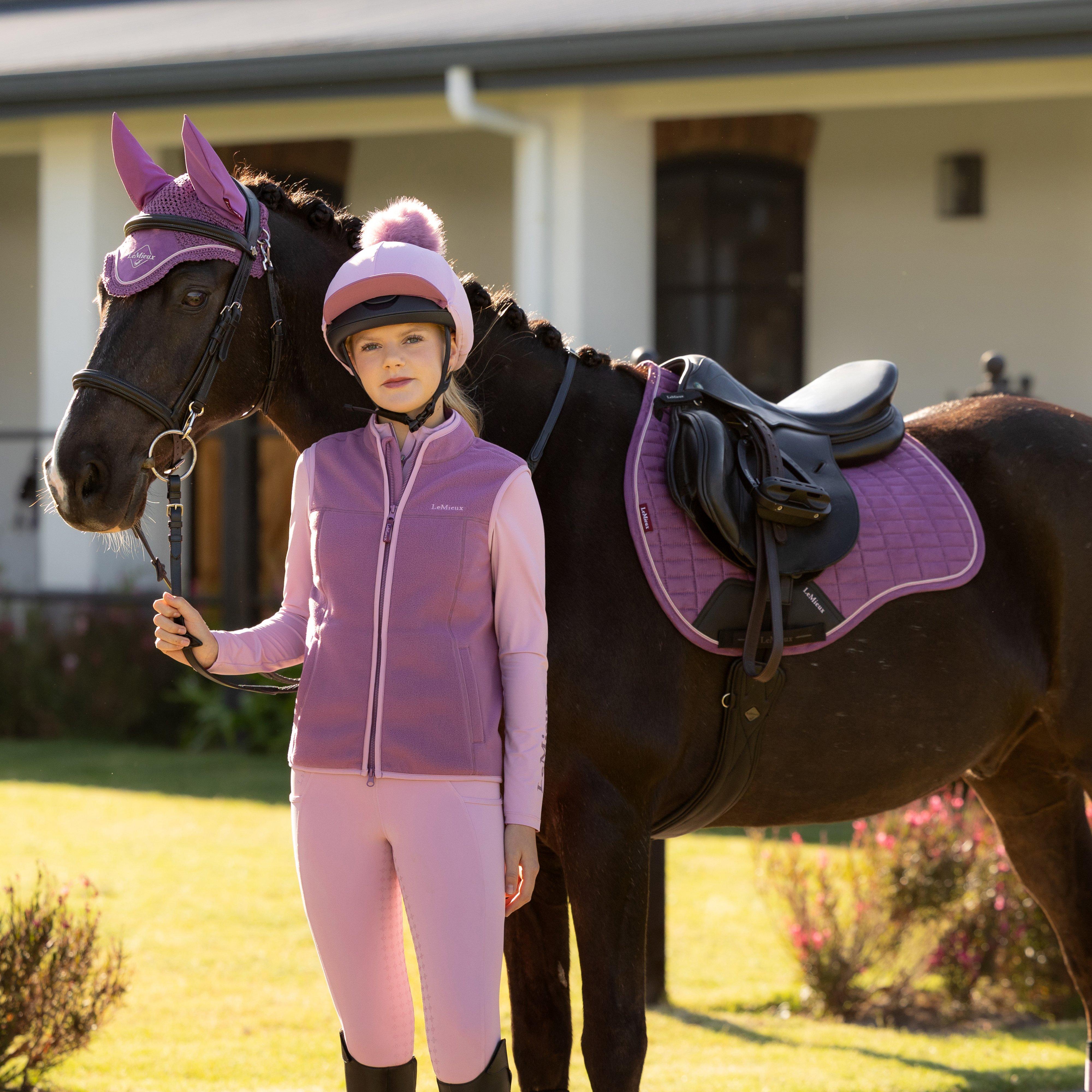 Suede GP Saddle Pad Mallow