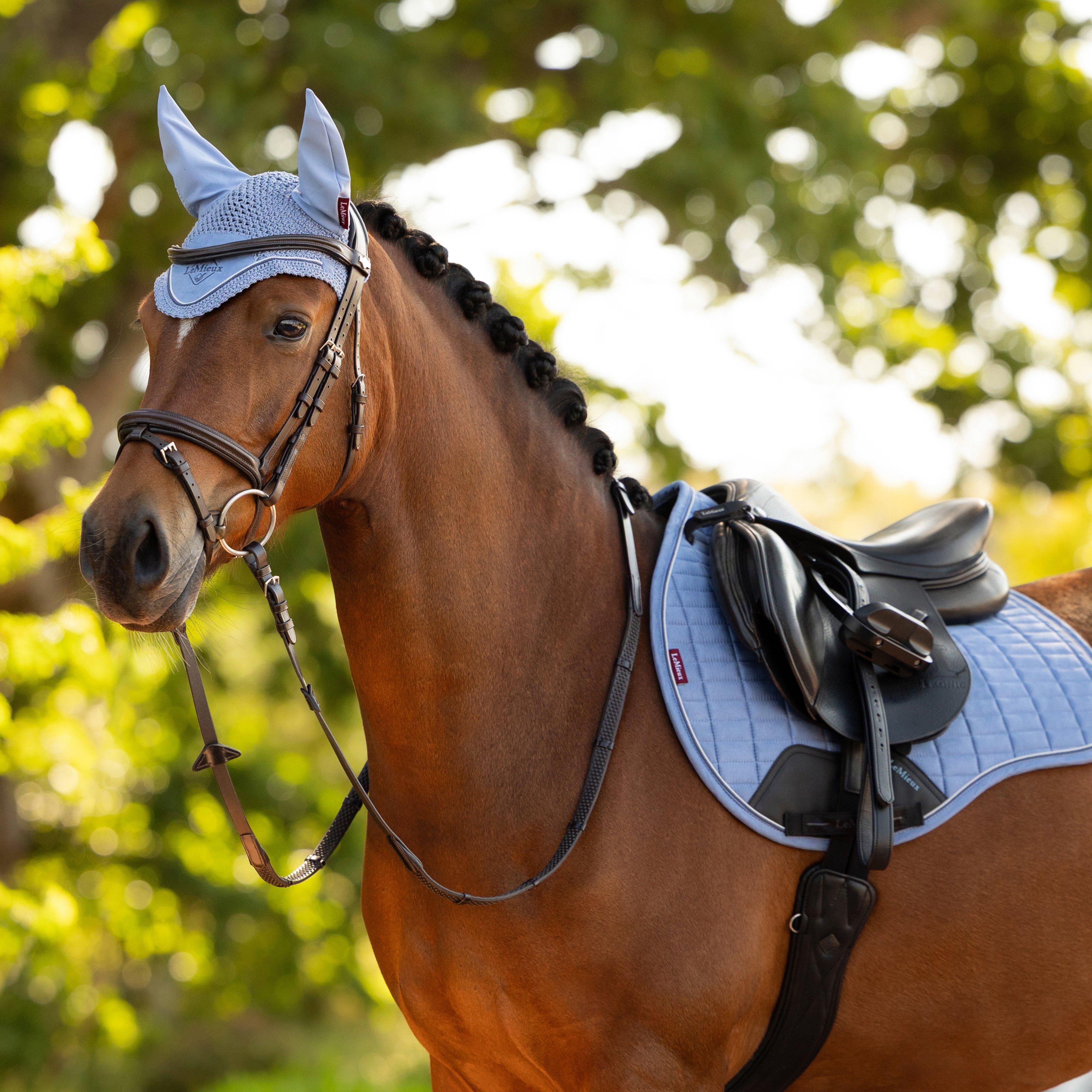 Suede GP Saddle Pad Powder Blue