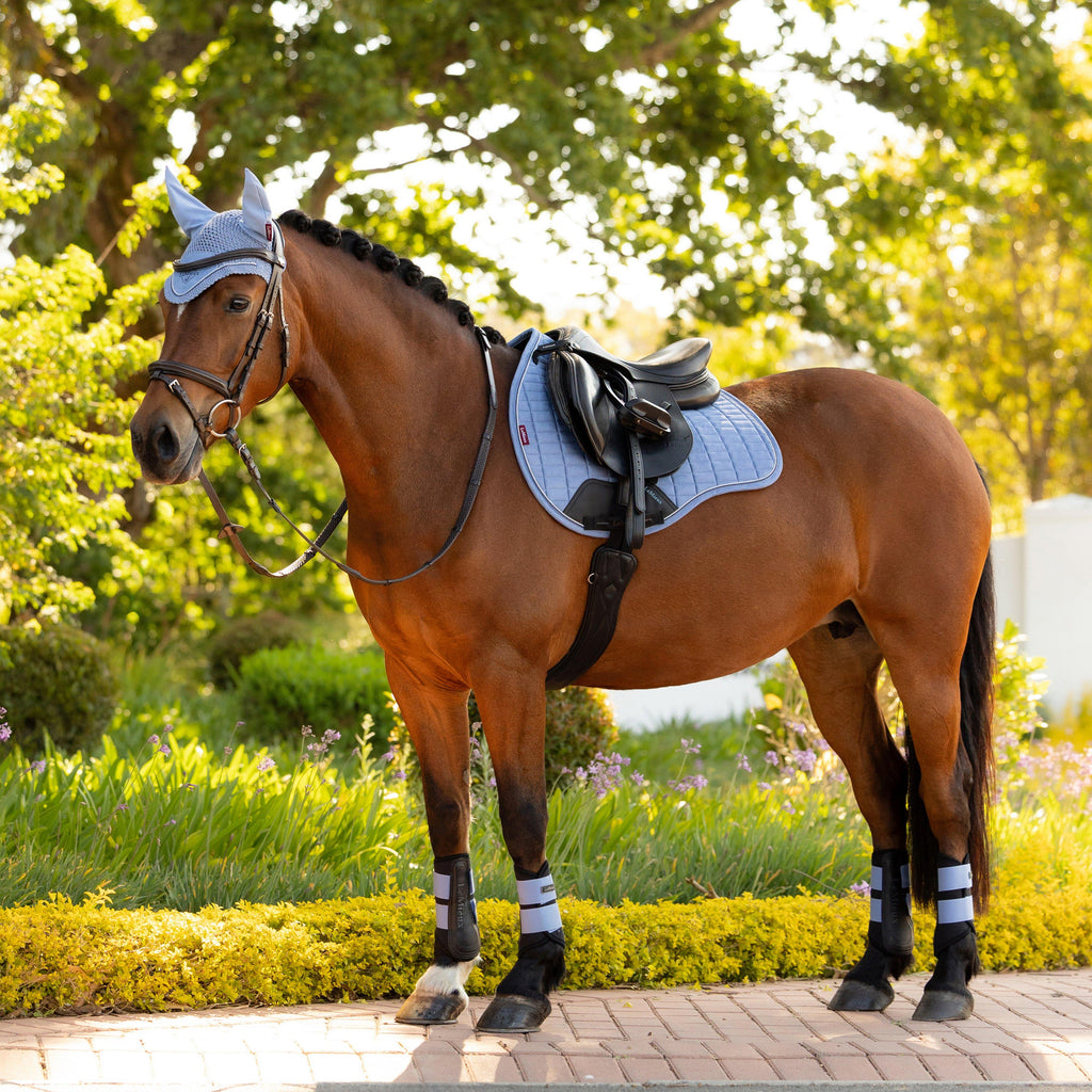 Suede GP Saddle Pad Powder Blue