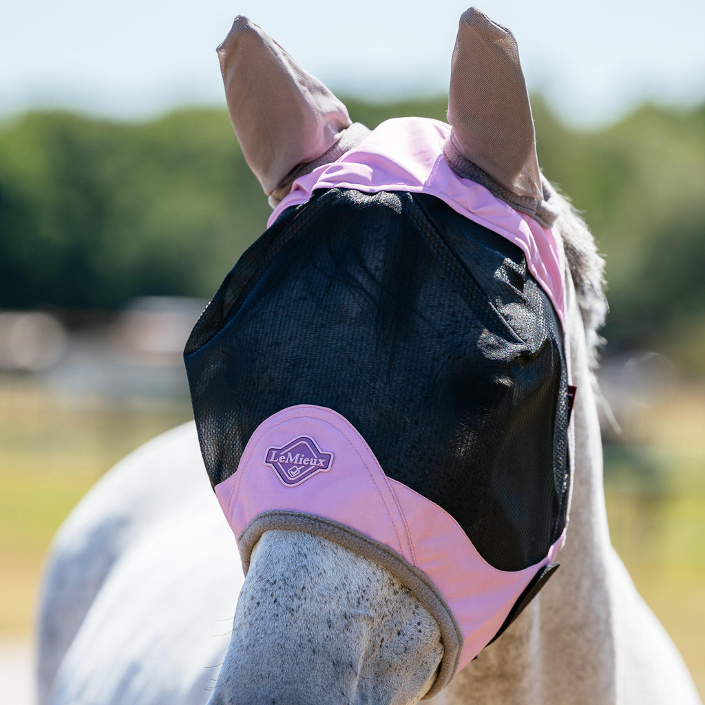 Visor-Tek Half Fly Mask Fondant