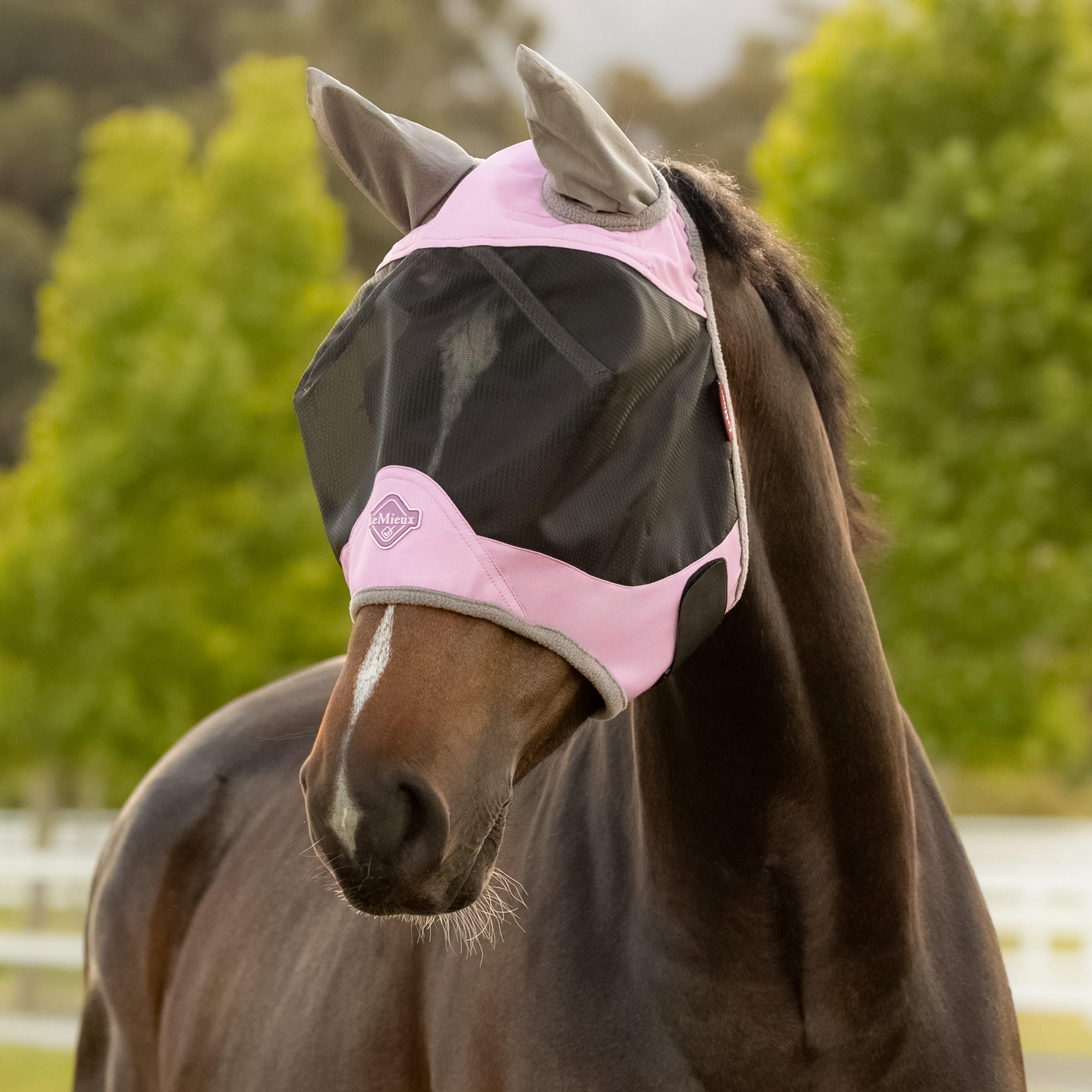 Visor-Tek Half Fly Mask Fondant