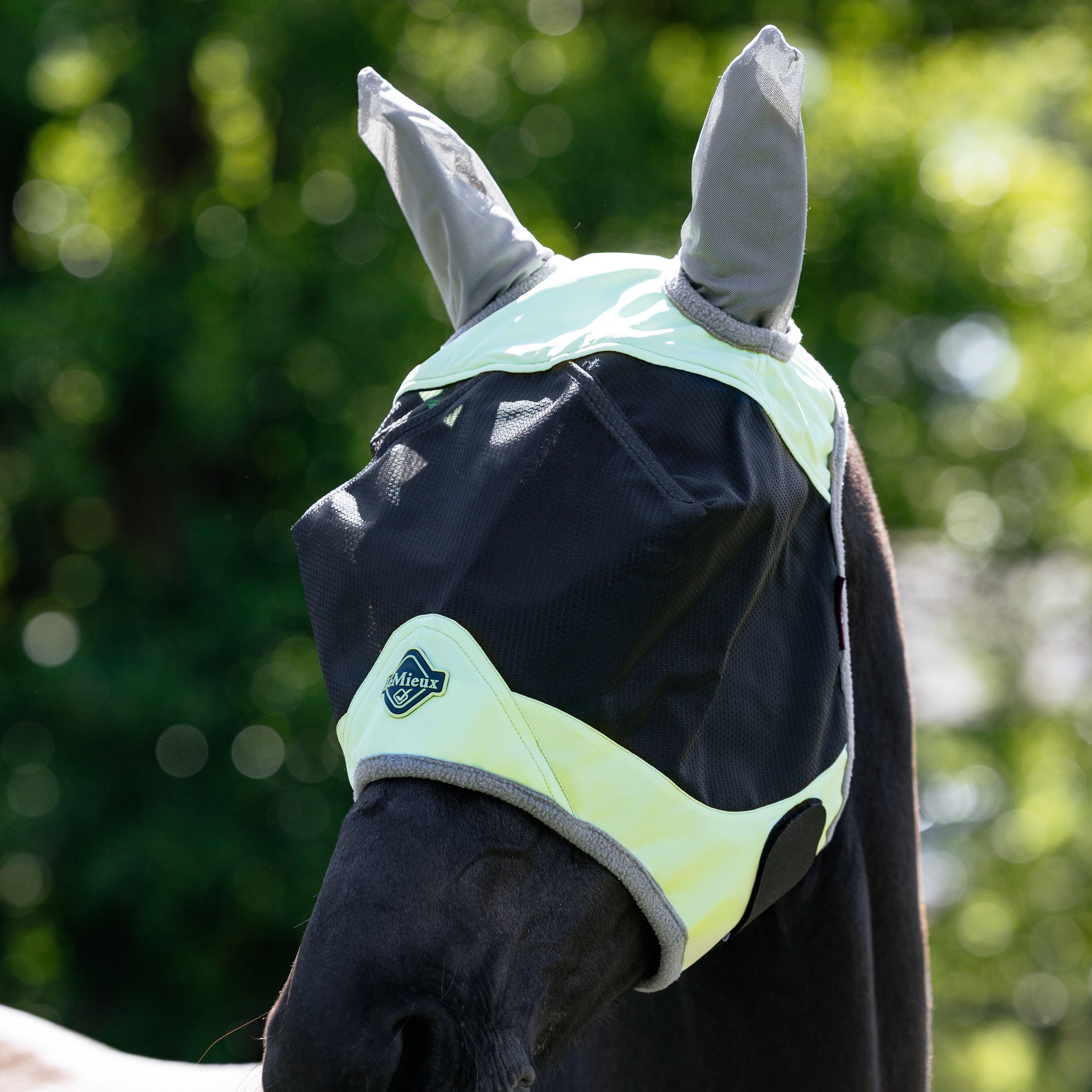 Visor-Tek Half Fly Mask Macaron