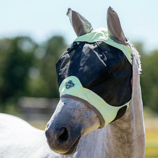 Visor-Tek Half Fly Mask Macaron