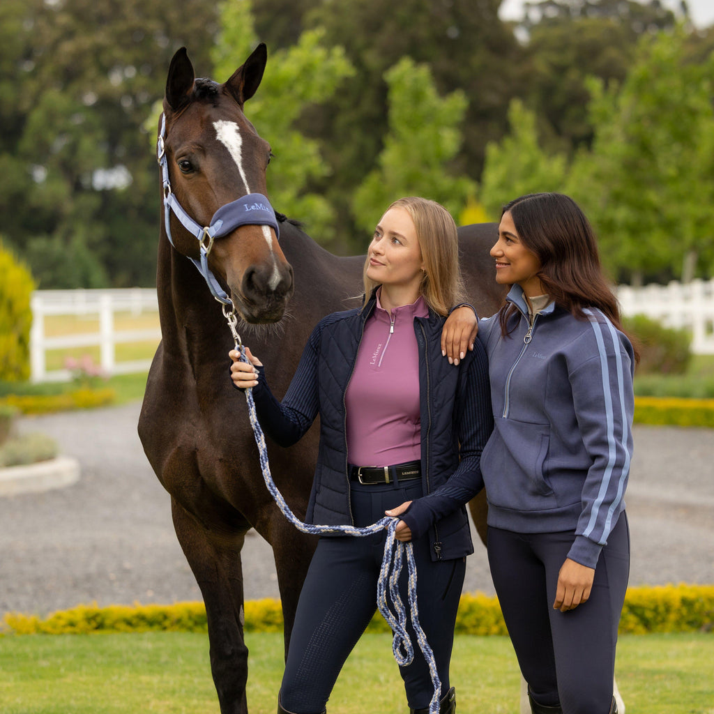 Vogue Headcollar & Leadrope Powder Blue
