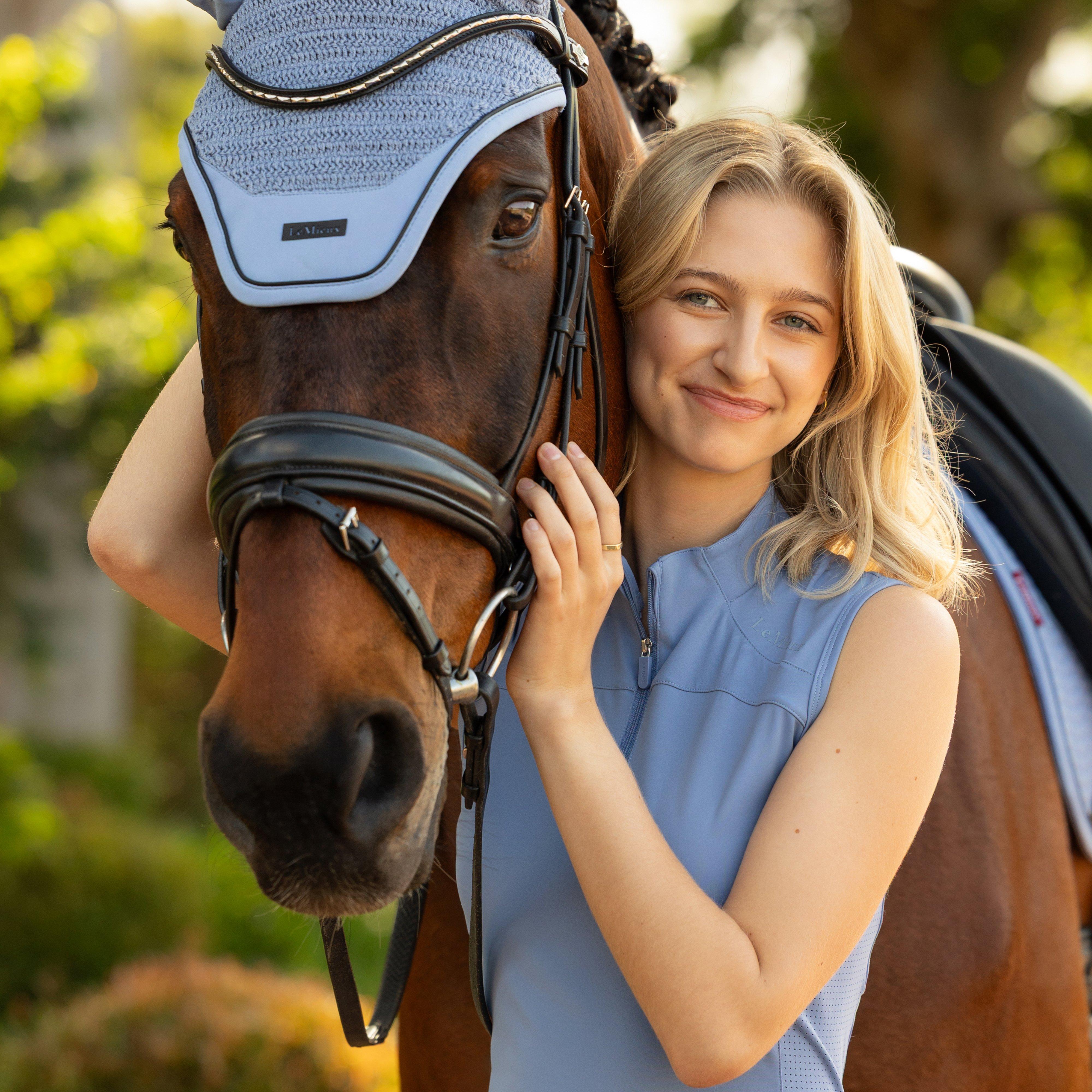 Women's Airflow Sleeveless Base Layer Powder Blue