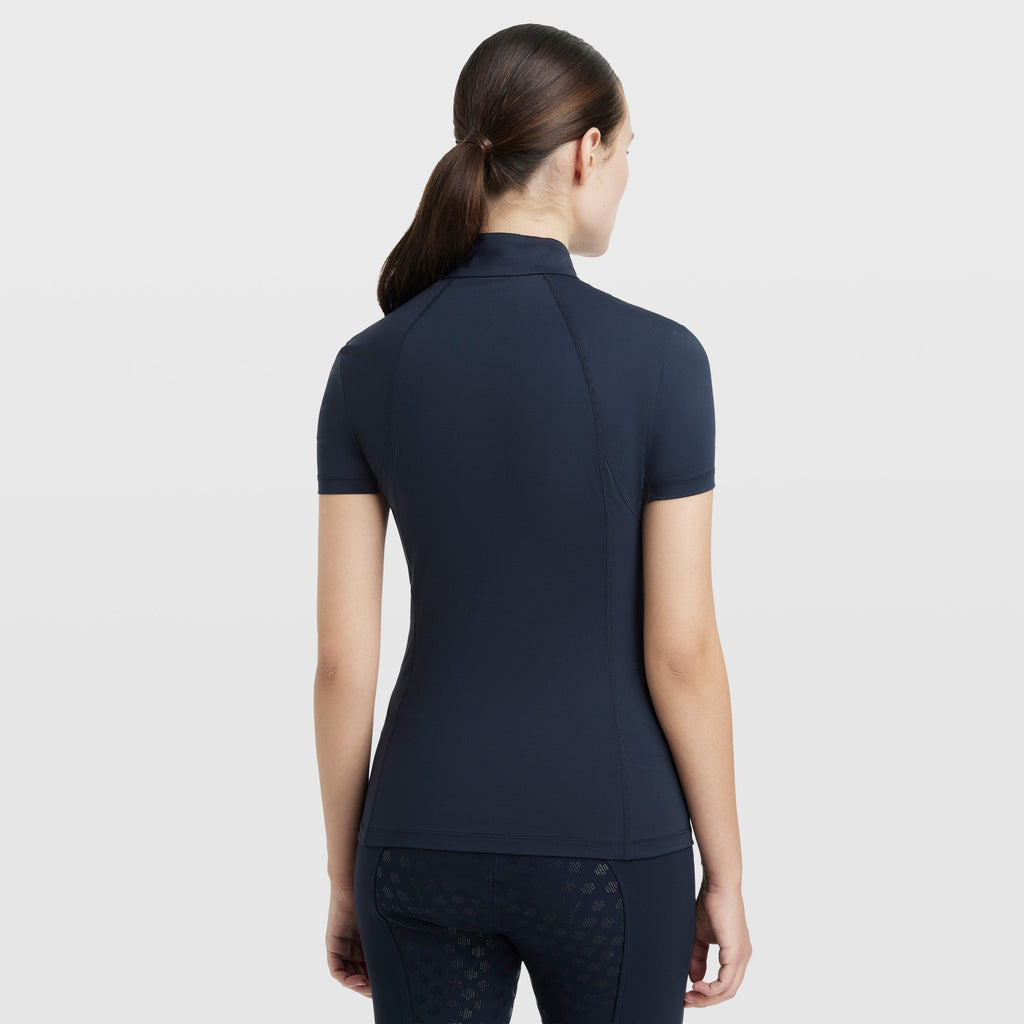Women's Short Sleeve Base Layer Navy
