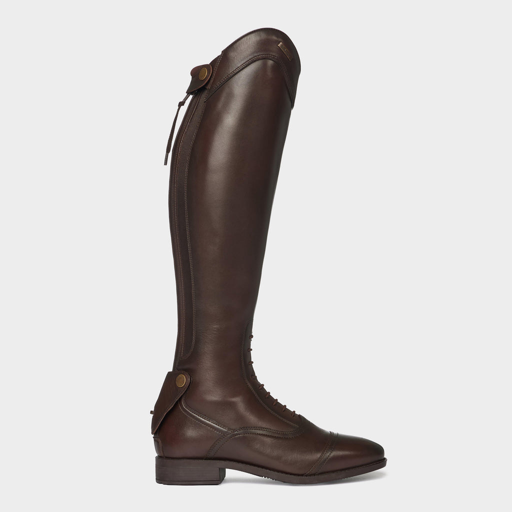 Womens Field Riding Boots Long Brown