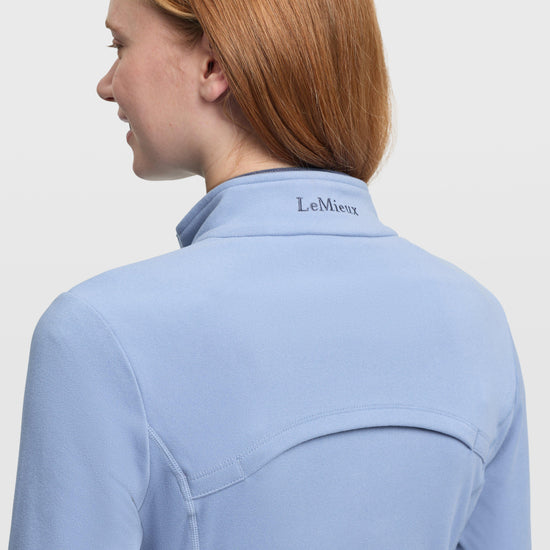 Women's Frances Quarter Zip Fleece Powder Blue