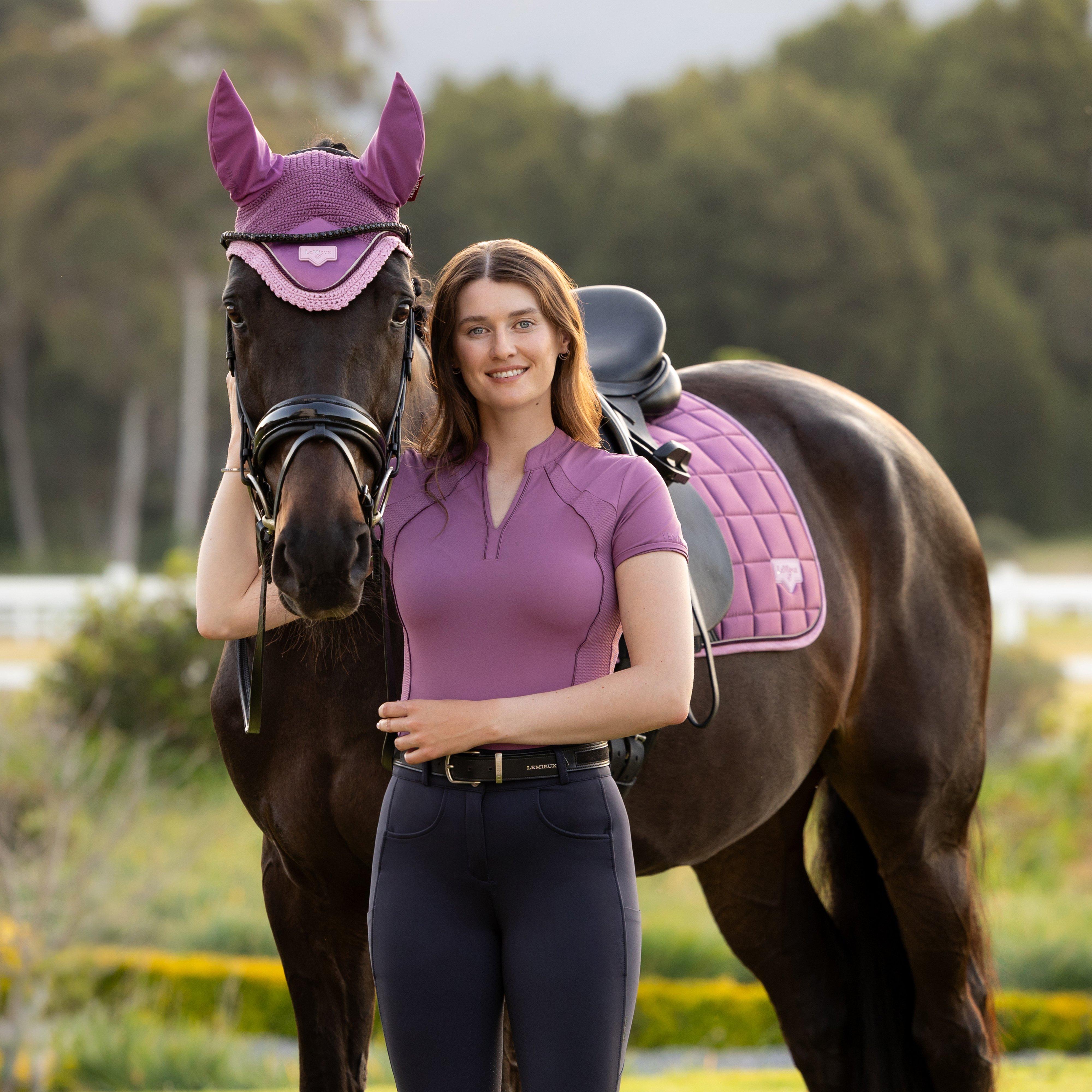 Women's Lisa Mesh Short Sleeve Base Layer Mallow