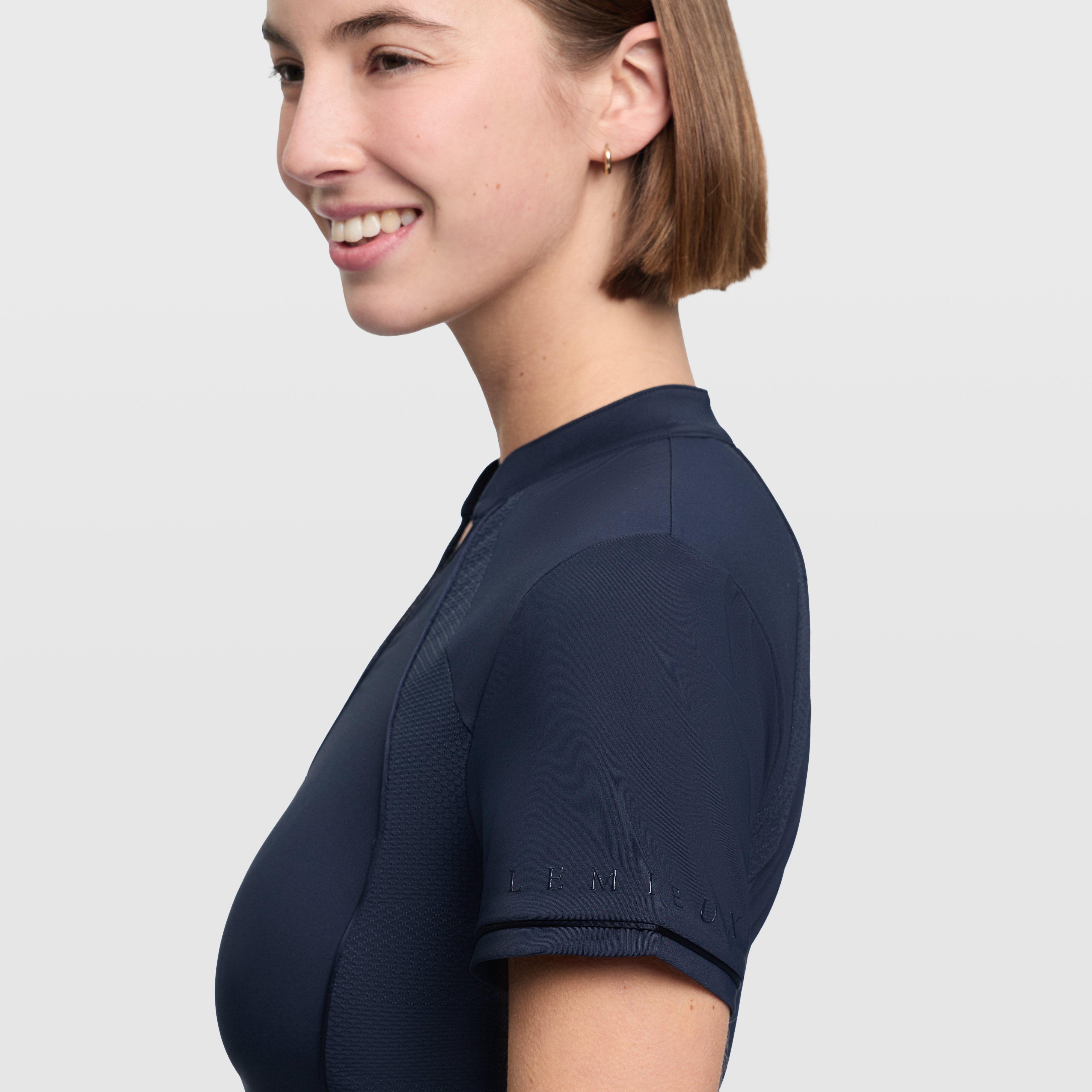 Women's Lisa Mesh Short Sleeve Base Layer Navy