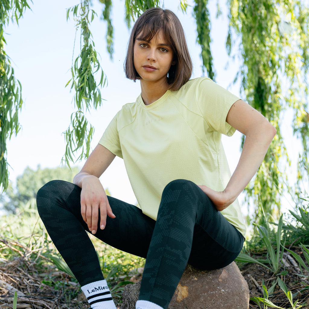 Womens Naomi Pull On Breeches Camo Black