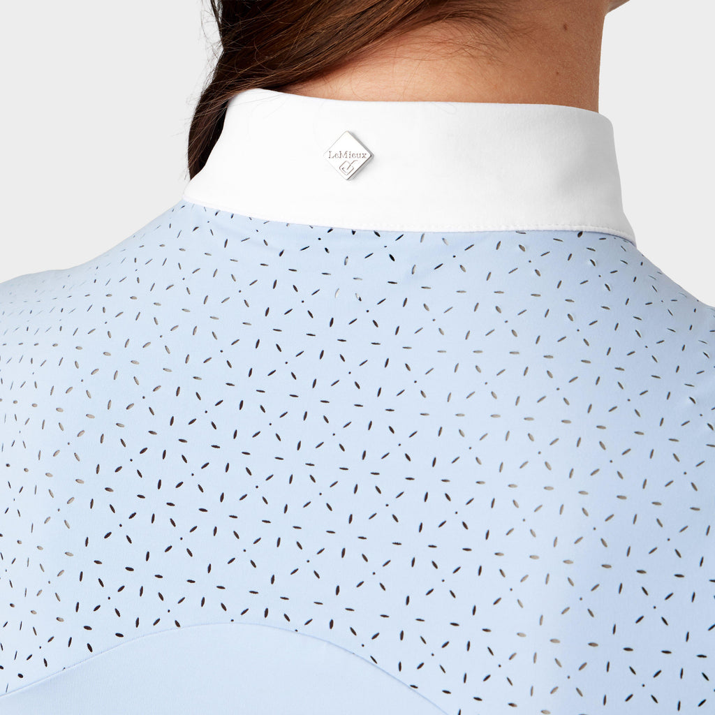 Womens Olivia Short Sleeve Show Shirt Mist