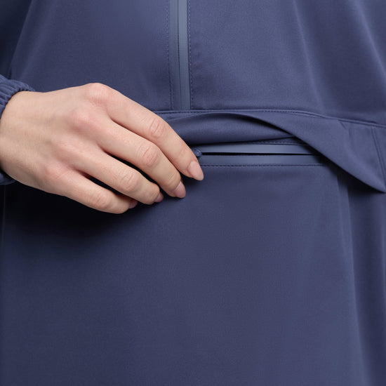 Women's Perri Half Zip Waterproof Jacket Shadow