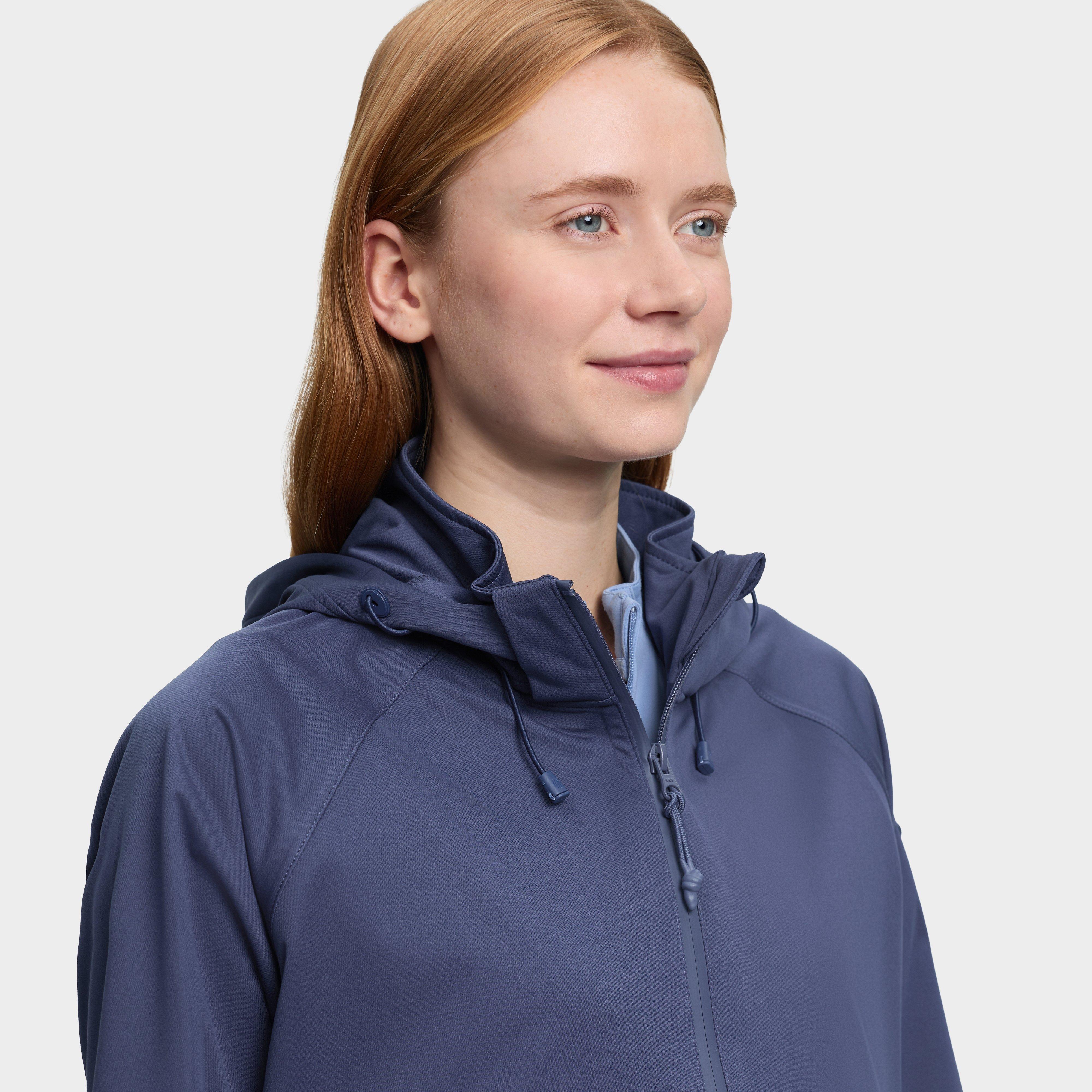Women's Perri Half Zip Waterproof Jacket Shadow
