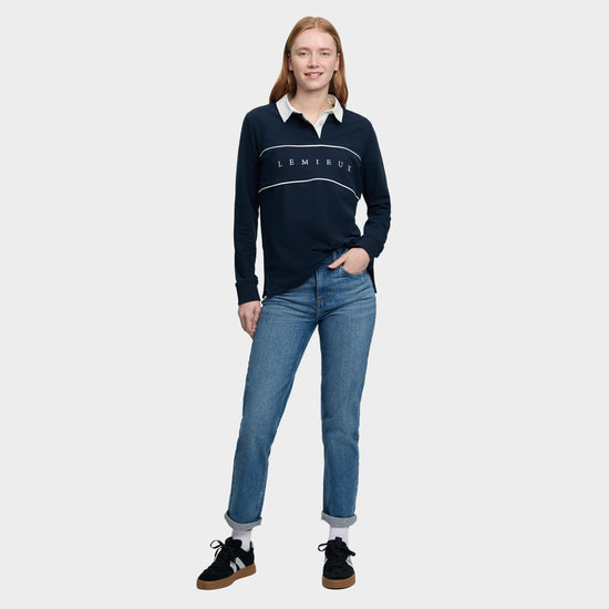 Rochelle Rugby Shirt Navy